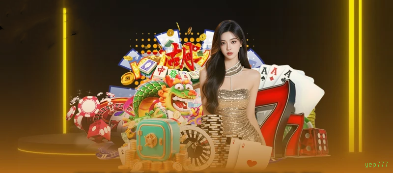 Imagem promocional da plataforma yep777